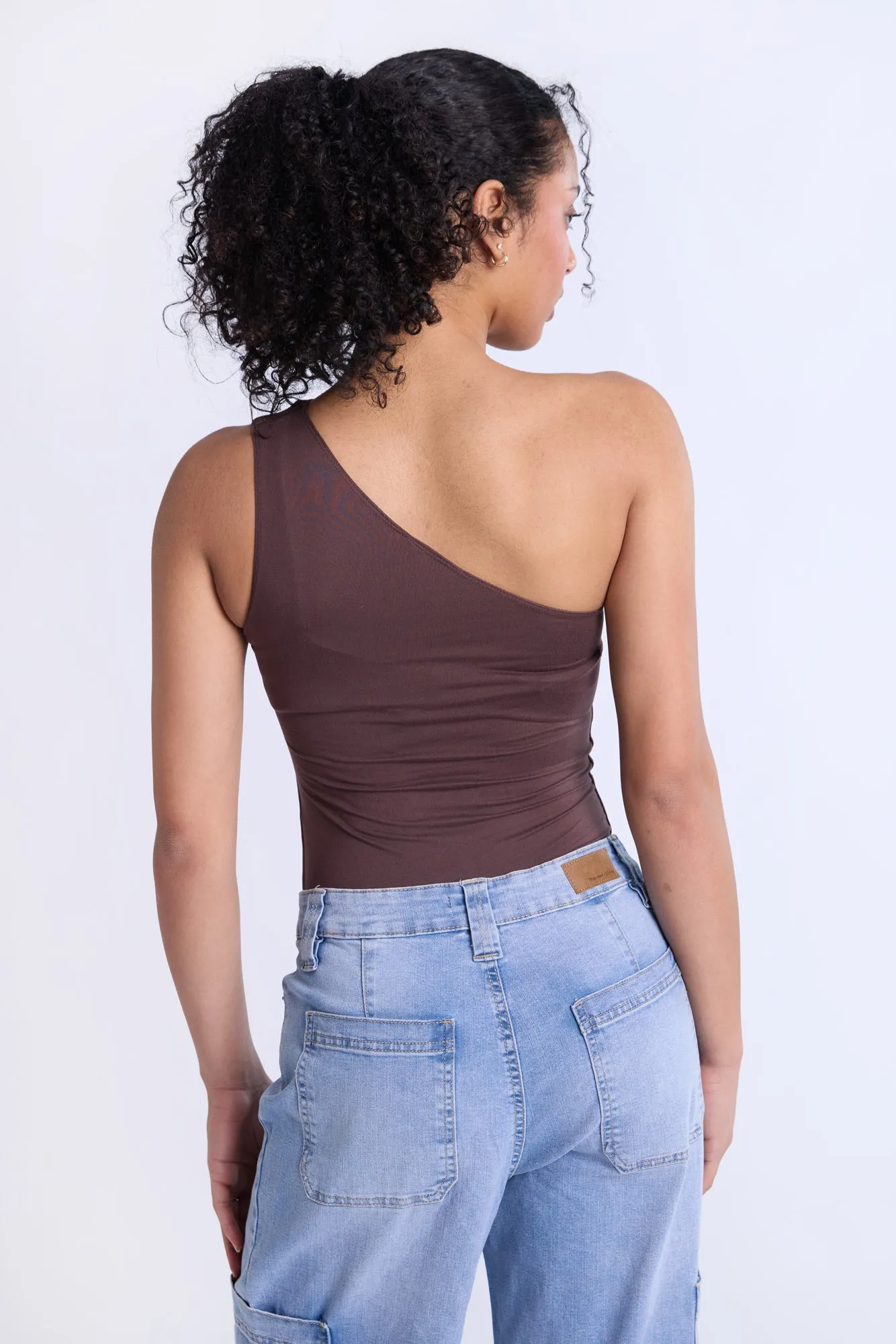 Super Soft One-Shoulder Bodysuit