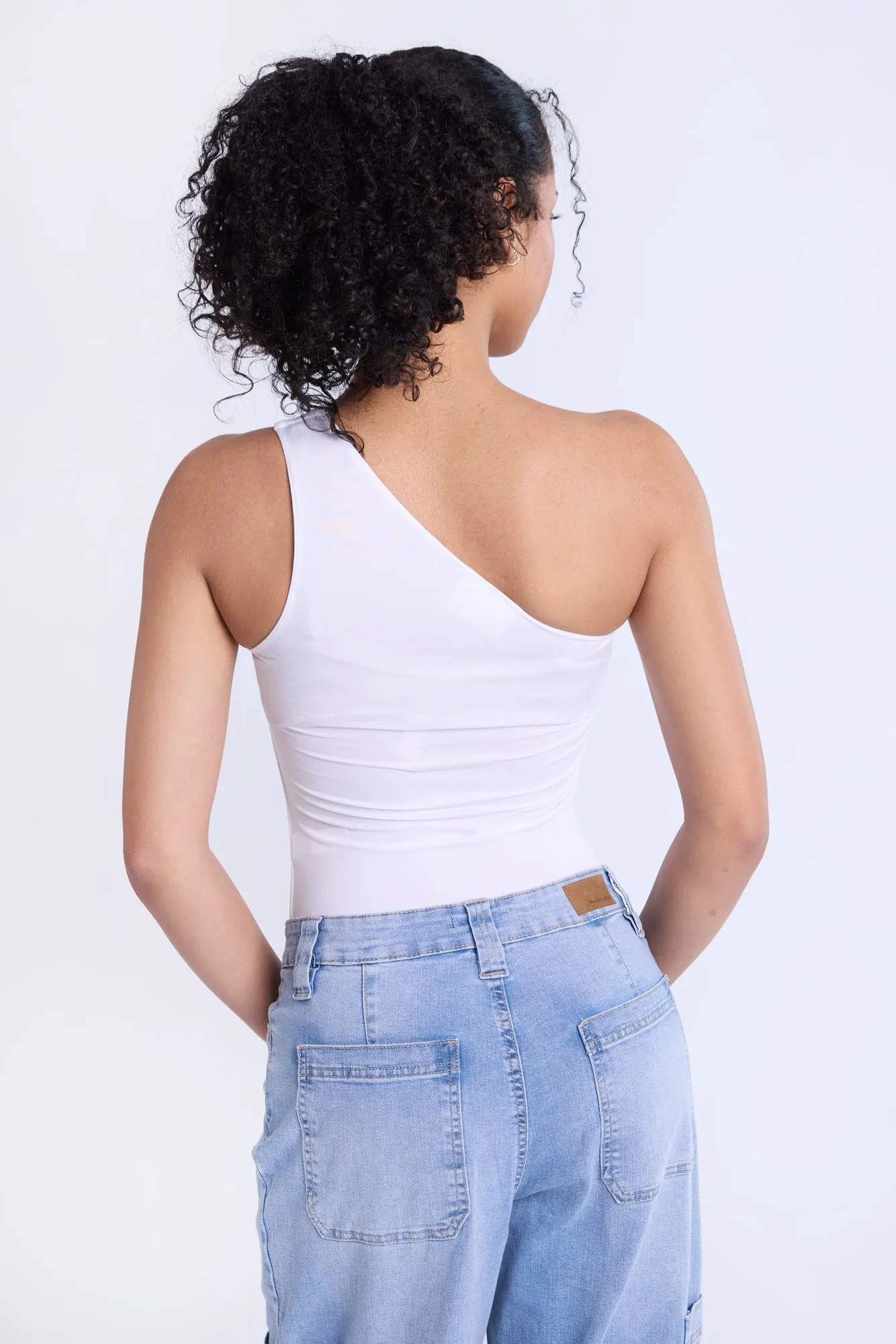 Super Soft One-Shoulder Bodysuit