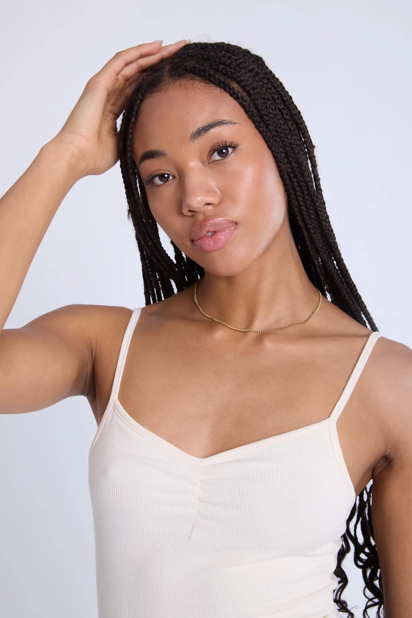 Super Soft Ribbed Cami Bodysuit