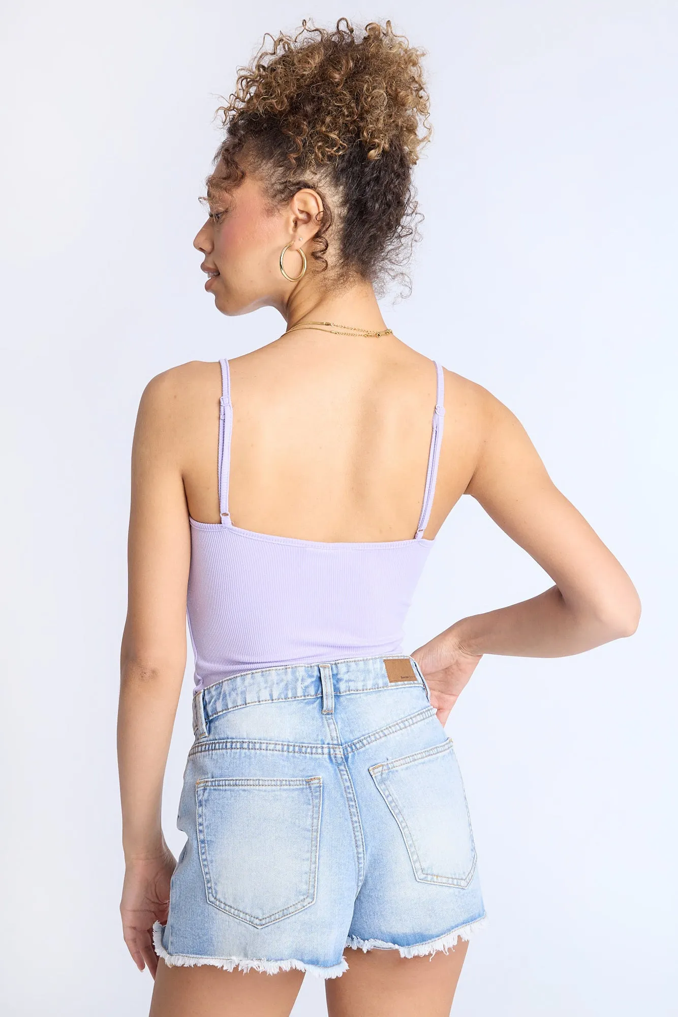 Super Soft Ribbed Cami Bodysuit