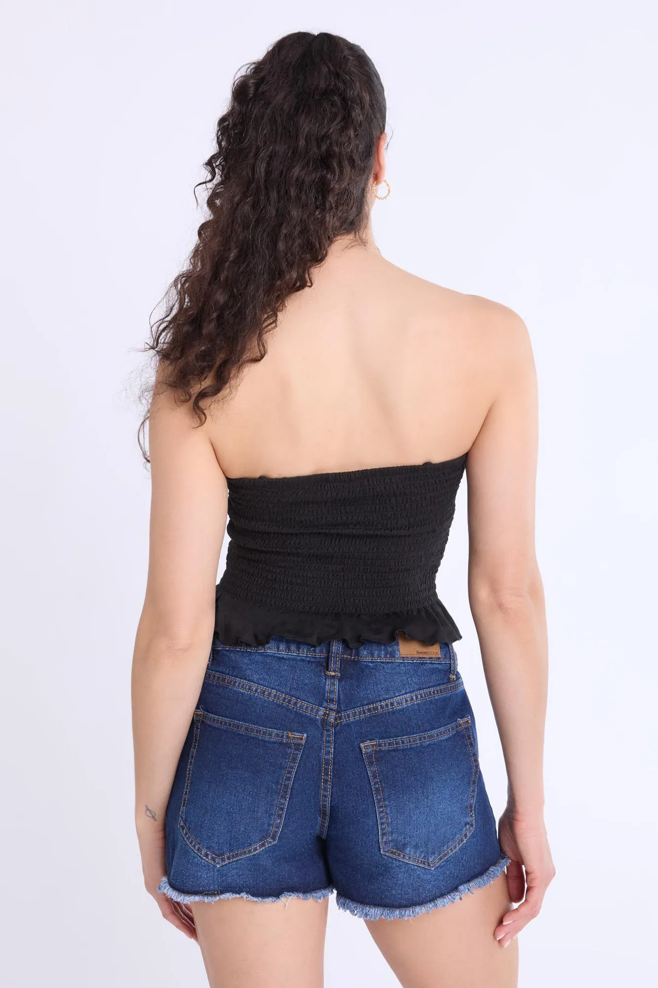 Super Soft Smocked Square Neck Cami Top