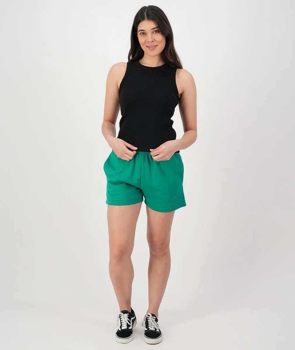 Swanndri Daisy Ribbed Singlet Black