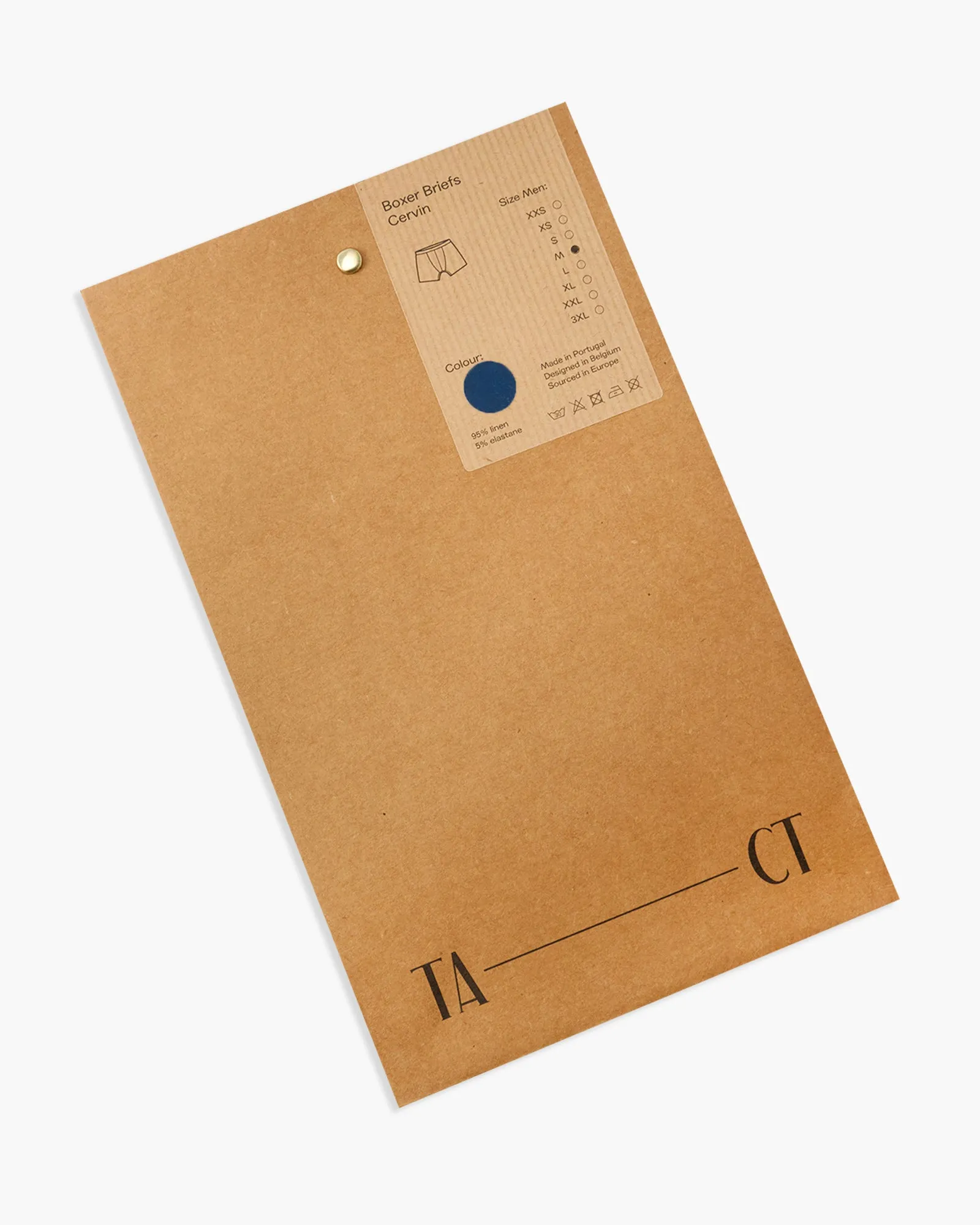 TA-CT Cervin Linen Boxer Briefs - Indigo