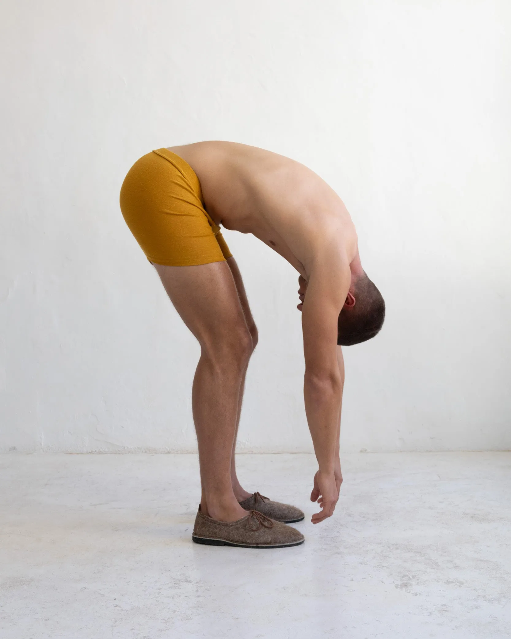 TA-CT Cervin Linen Boxer Briefs - Saffron
