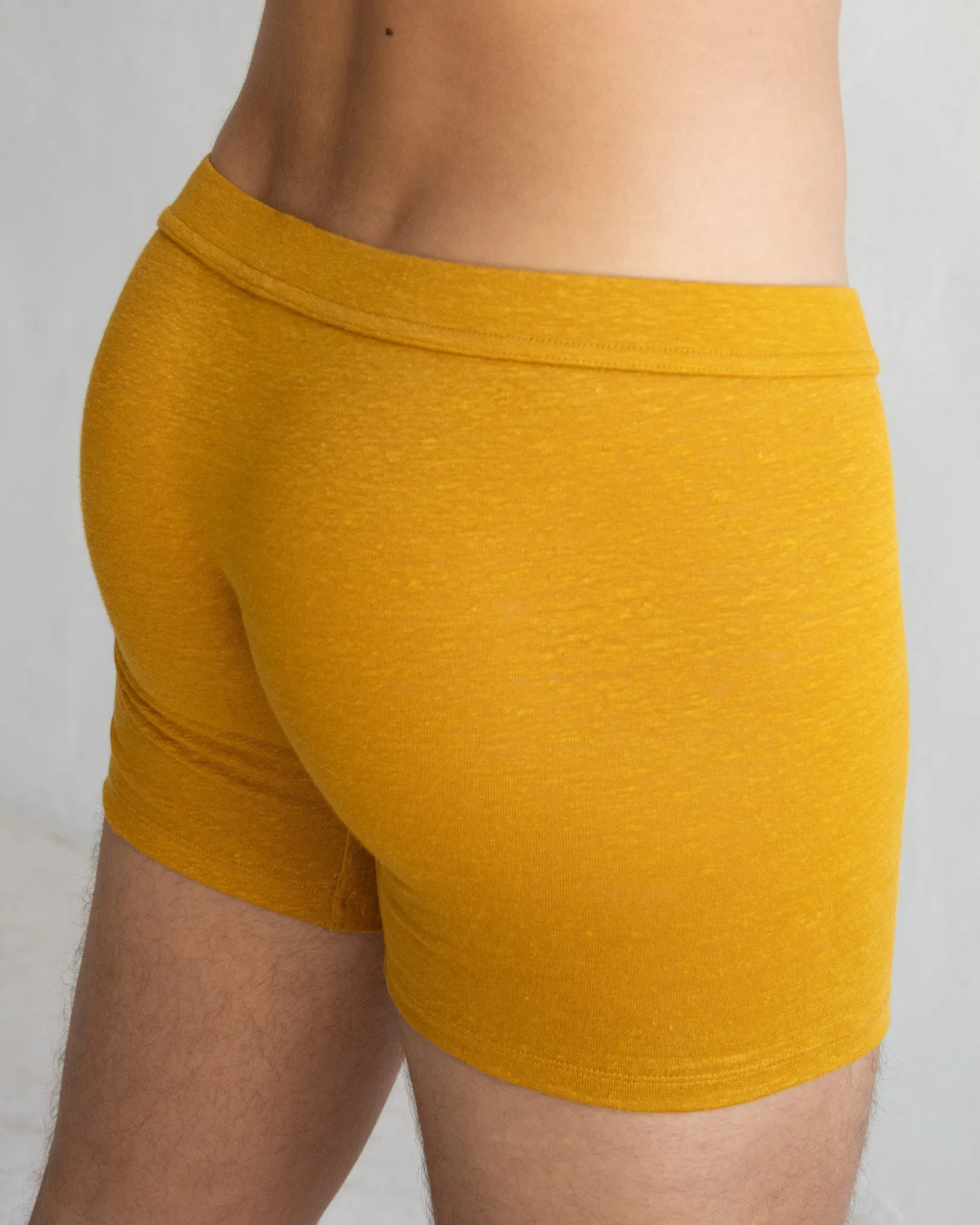TA-CT Cervin Linen Boxer Briefs - Saffron