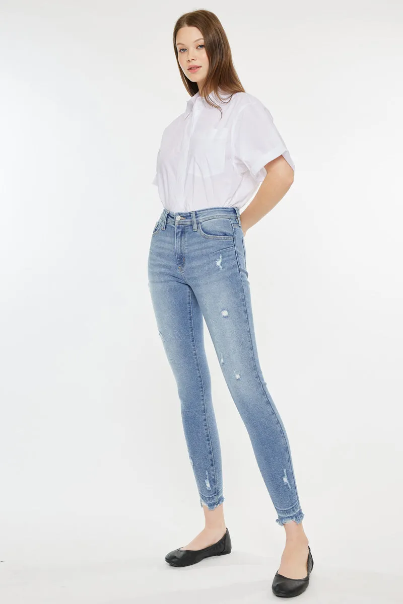 Terri High Rise Ankle Skinny Jeans