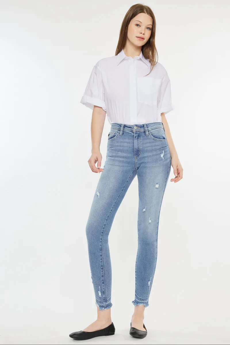 Terri High Rise Ankle Skinny Jeans