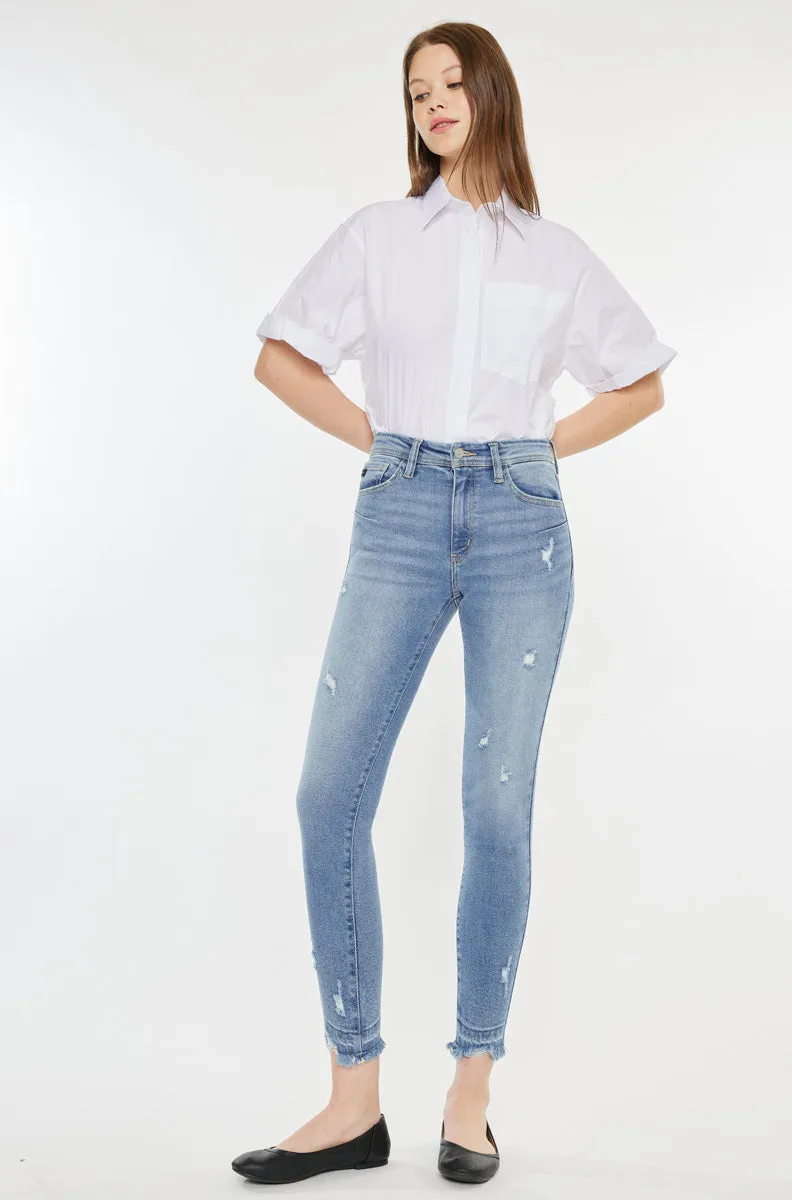 Terri High Rise Ankle Skinny Jeans