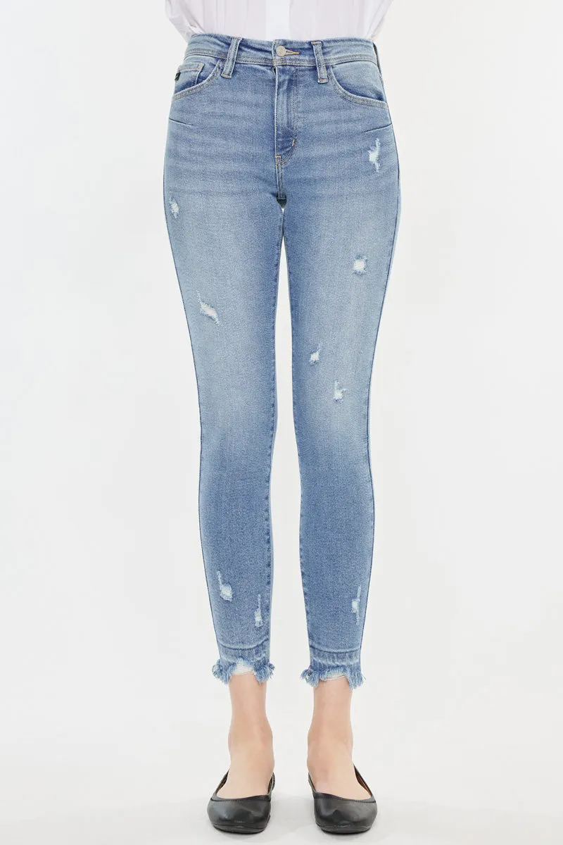 Terri High Rise Ankle Skinny Jeans