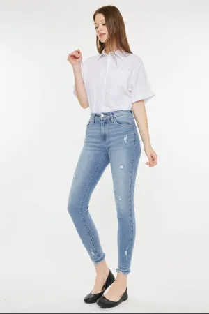Terri High Rise Ankle Skinny Jeans