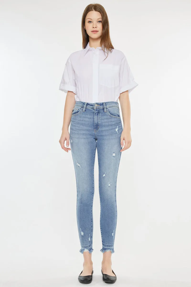 Terri High Rise Ankle Skinny Jeans