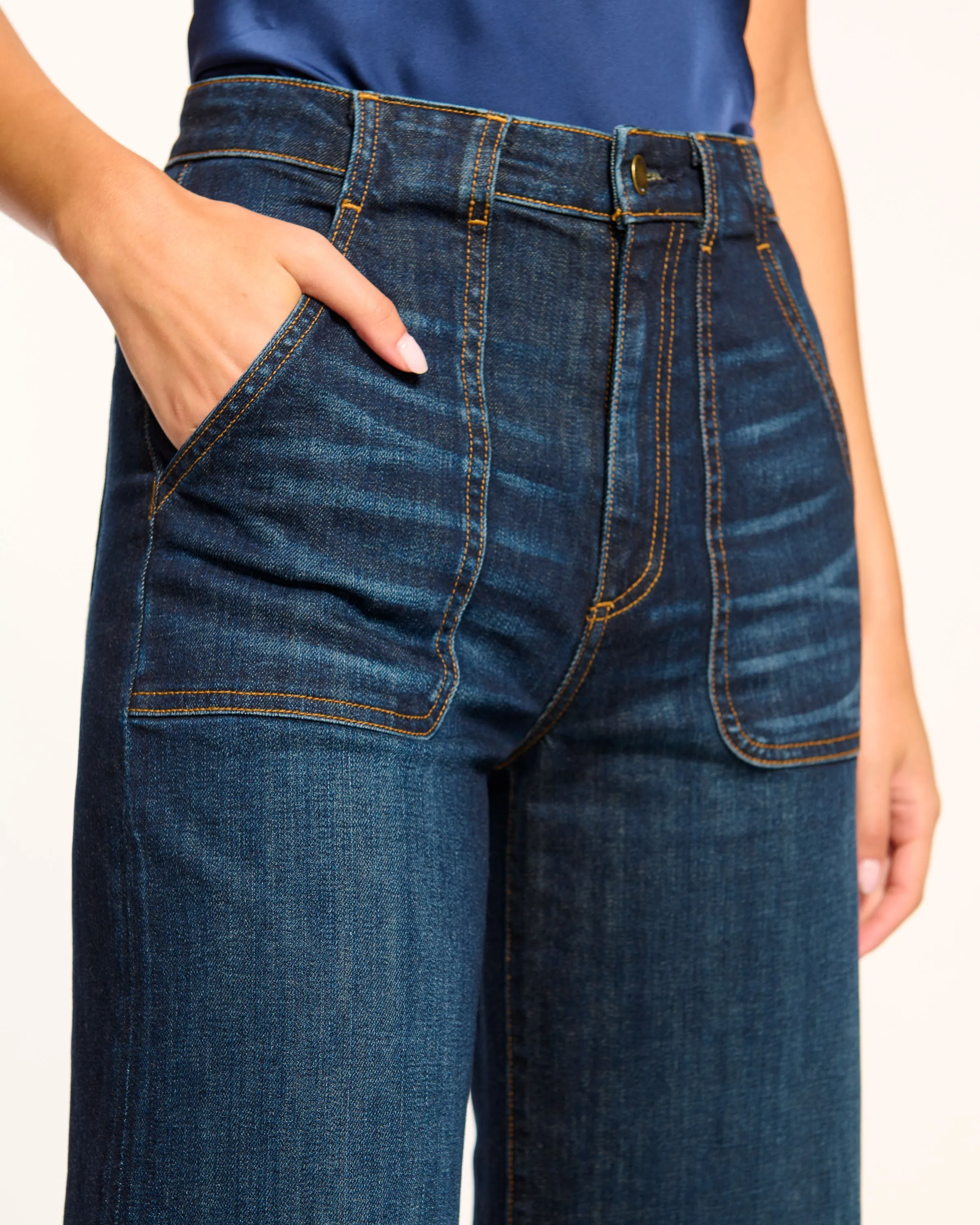 Theodora Wide Leg Jean