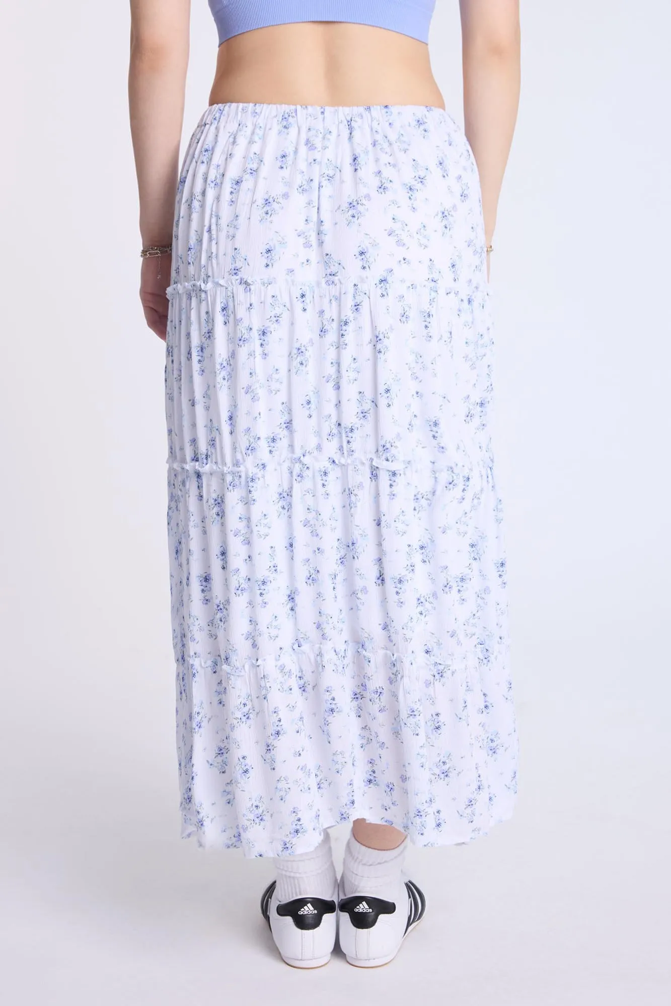 Tiered Maxi Skirt