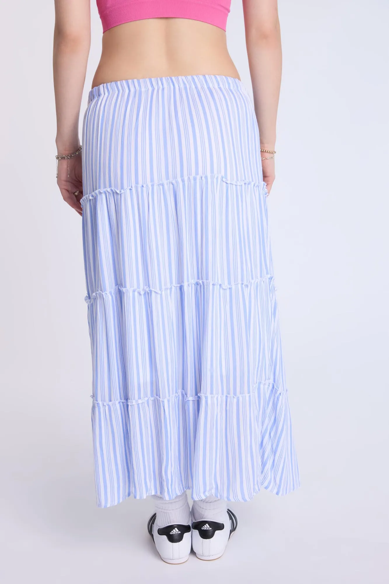 Tiered Maxi Skirt