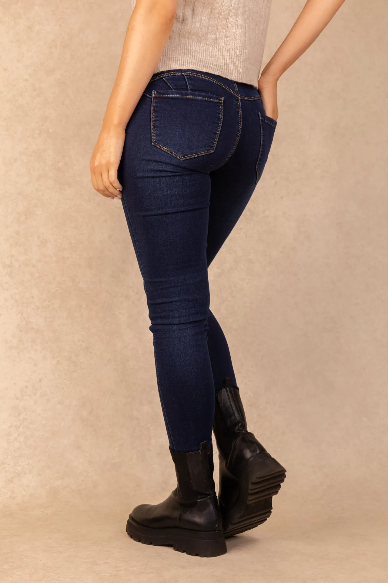 Toxik Dark Wash Push Up Jeans