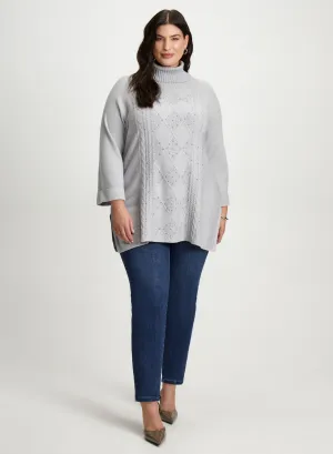 Tunic Sweater & Slim Leg Jeans
