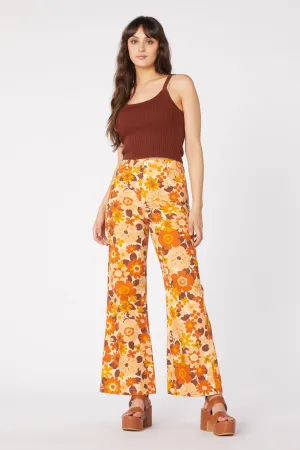 Twiggy Floral Flare Jean