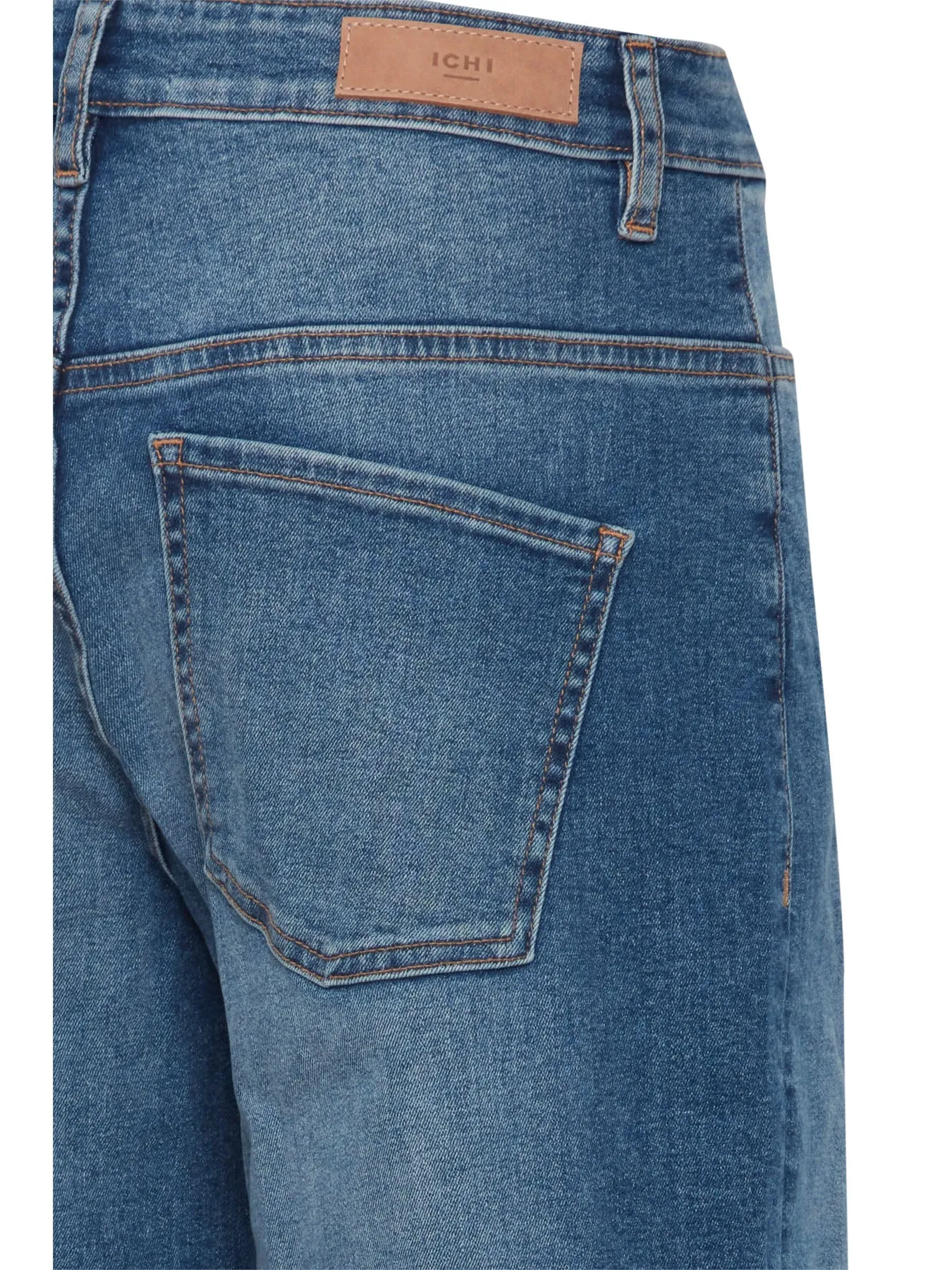 Twiggy Wide Leg Jeans - Medium Blue