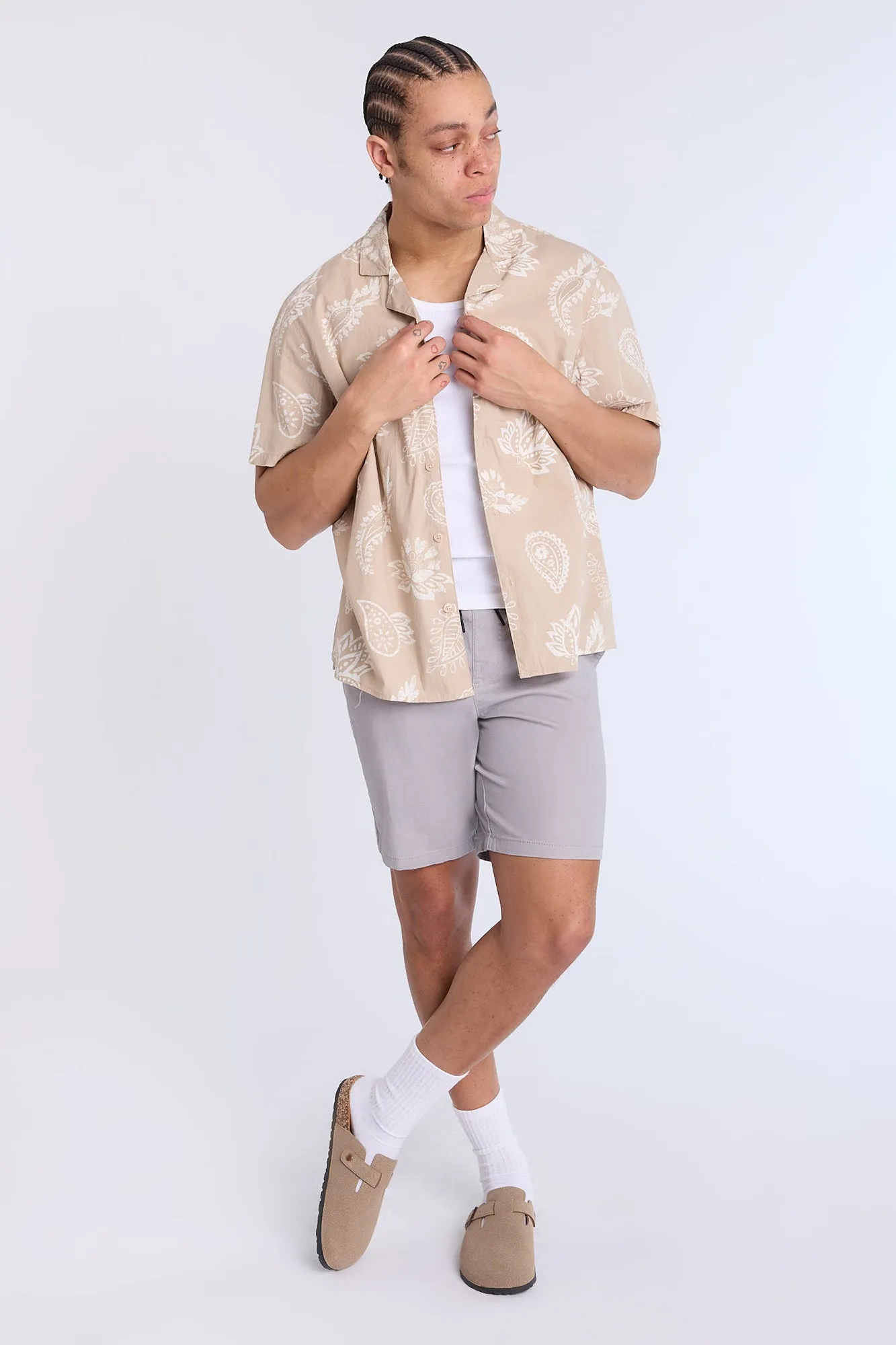 Twill 9 Jogger Shorts