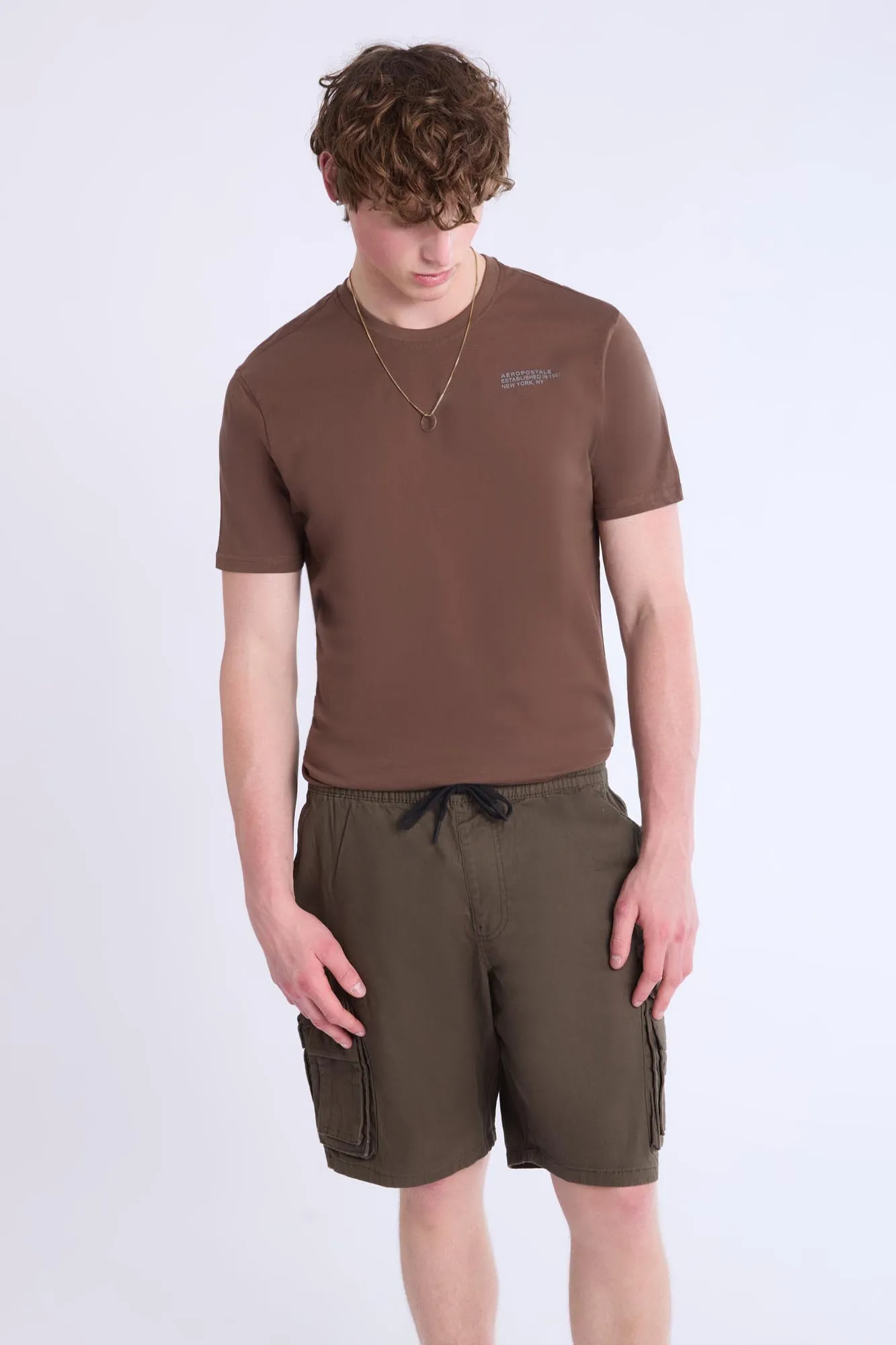 Twill Utility Shorts