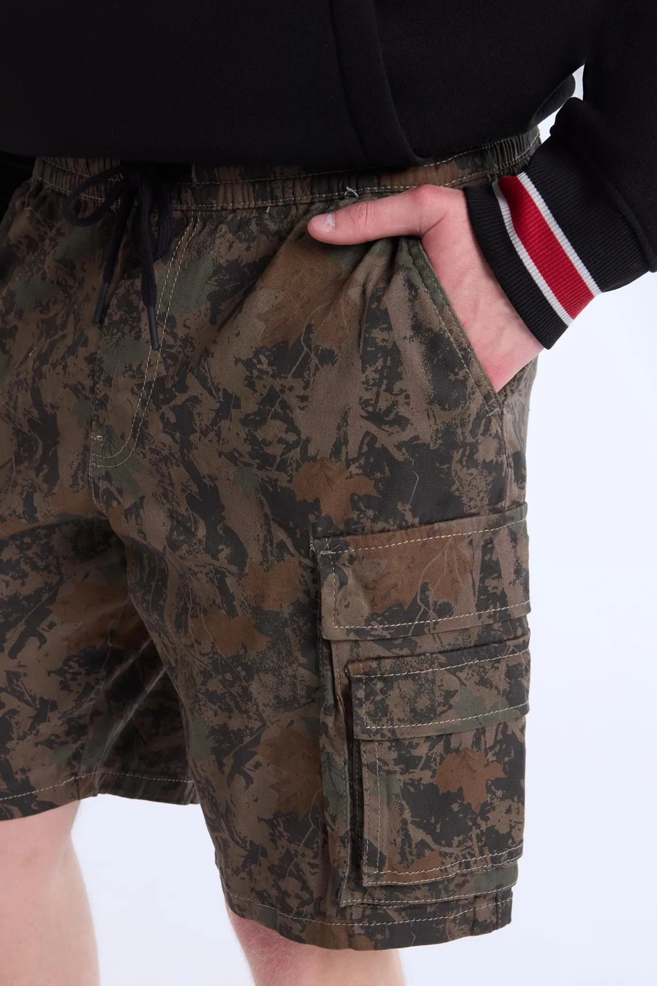 Twill Utility Shorts