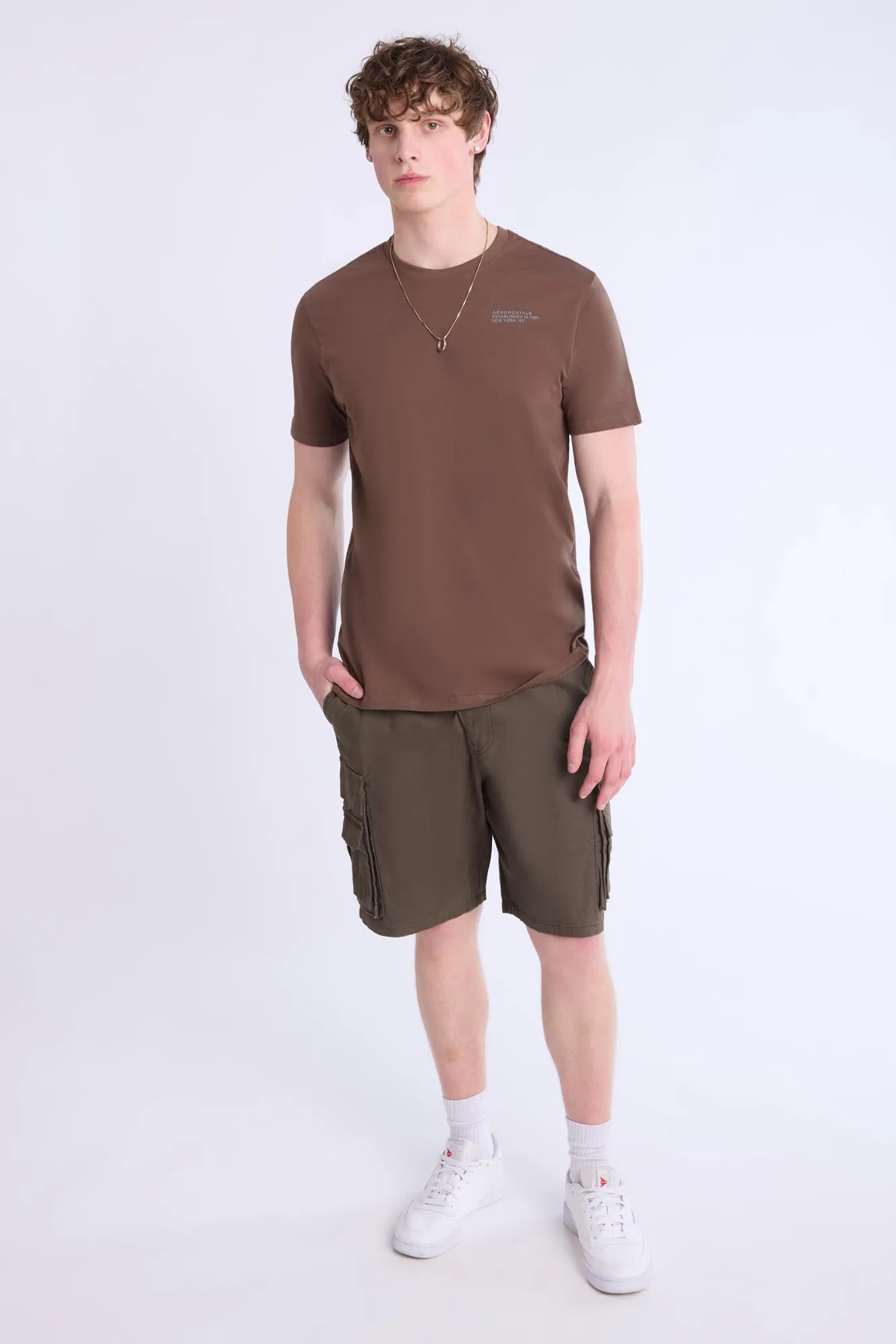 Twill Utility Shorts