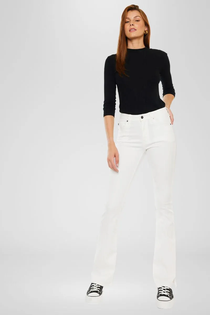 Vanilla High Rise Bootcut Jeans