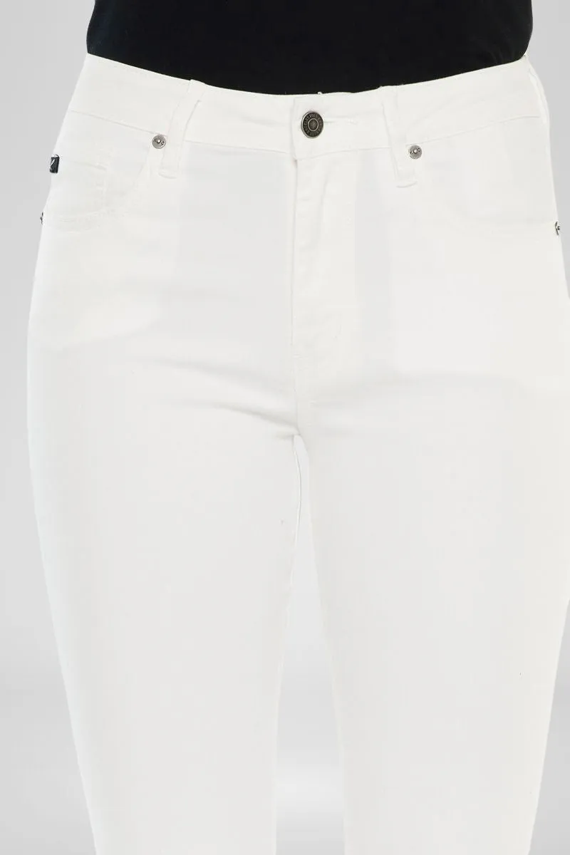 Vanilla High Rise Bootcut Jeans