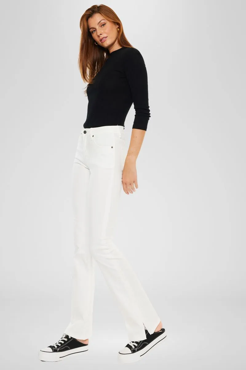Vanilla High Rise Bootcut Jeans