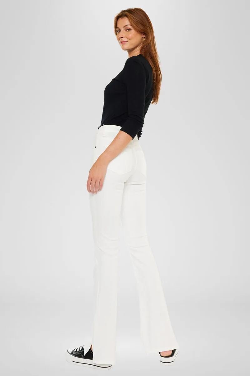 Vanilla High Rise Bootcut Jeans