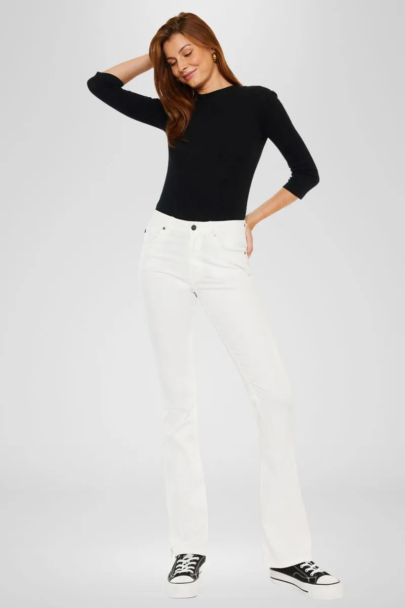 Vanilla High Rise Bootcut Jeans
