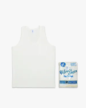 Velva Sheen 2-Pack Pocket Tank Tops - White