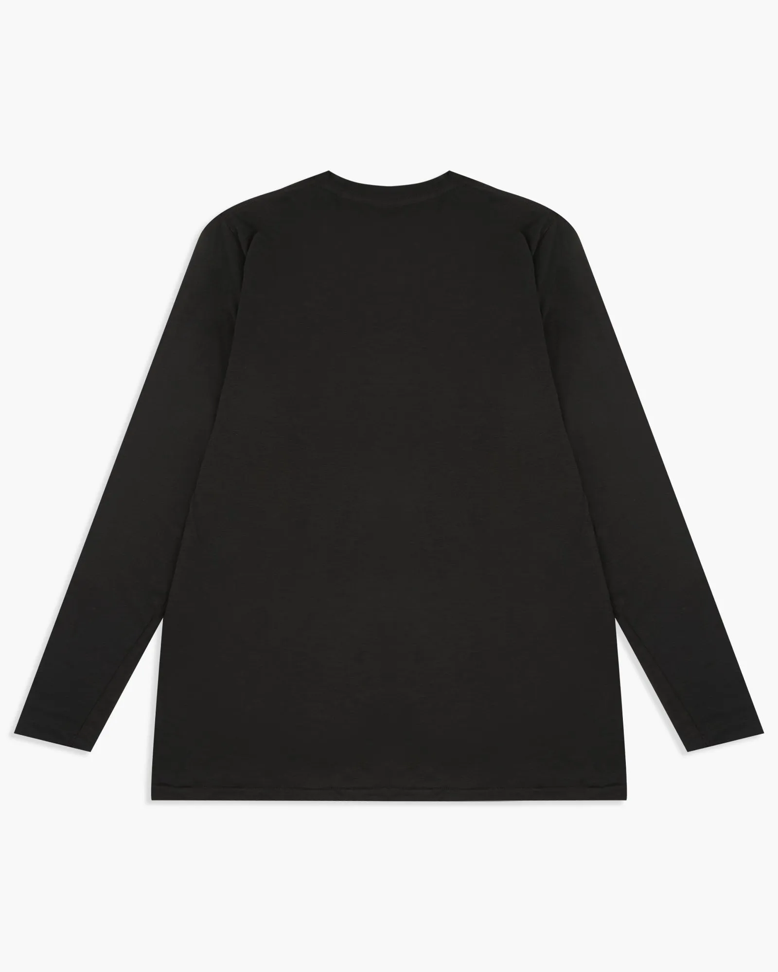 Velva Sheen Rolled L/S Regular Tee - Black