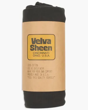 Velva Sheen Rolled L/S Regular Tee - Black
