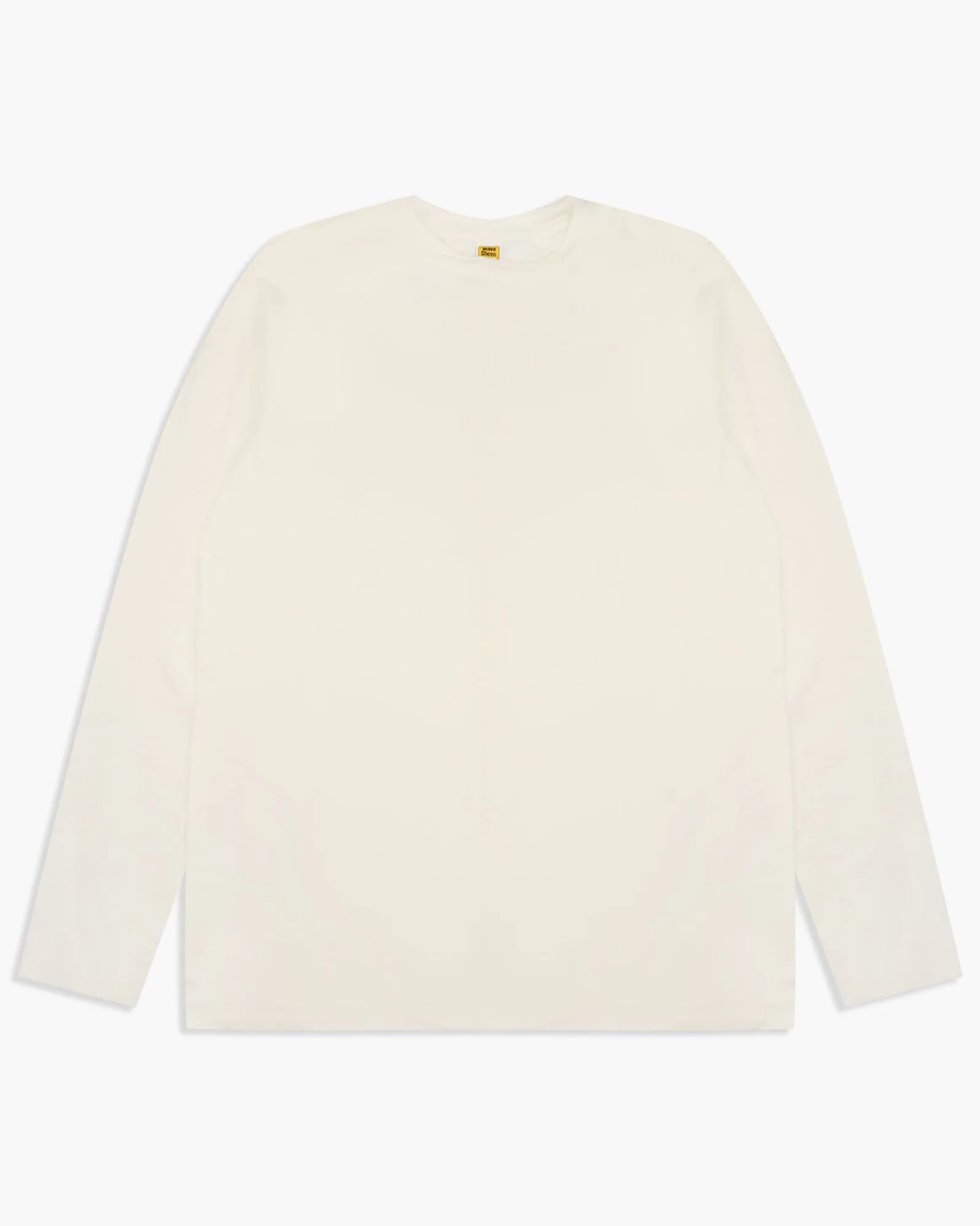 Velva Sheen Rolled L/S Regular Tee - White