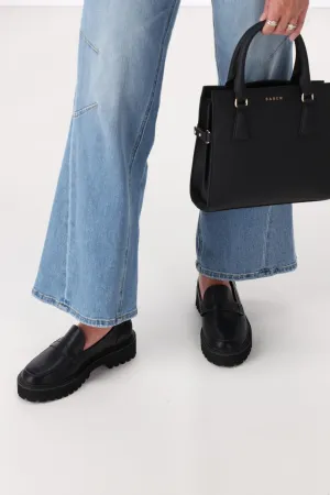 Verali Neon Chunky Loafer Black