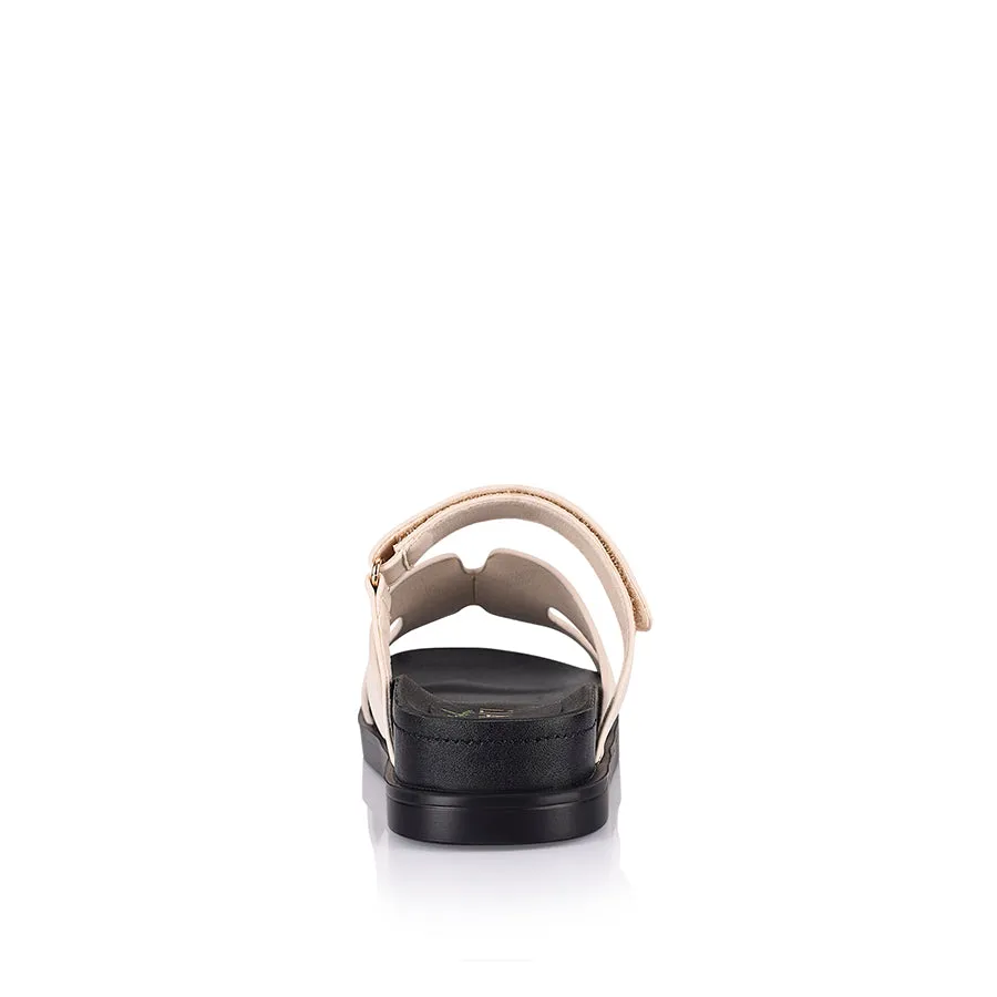 Verali Oswald Footbed Slides Bone