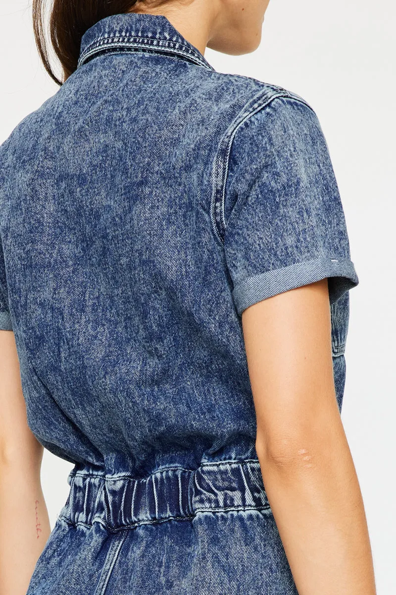 Victoria Short Sleeve Romper