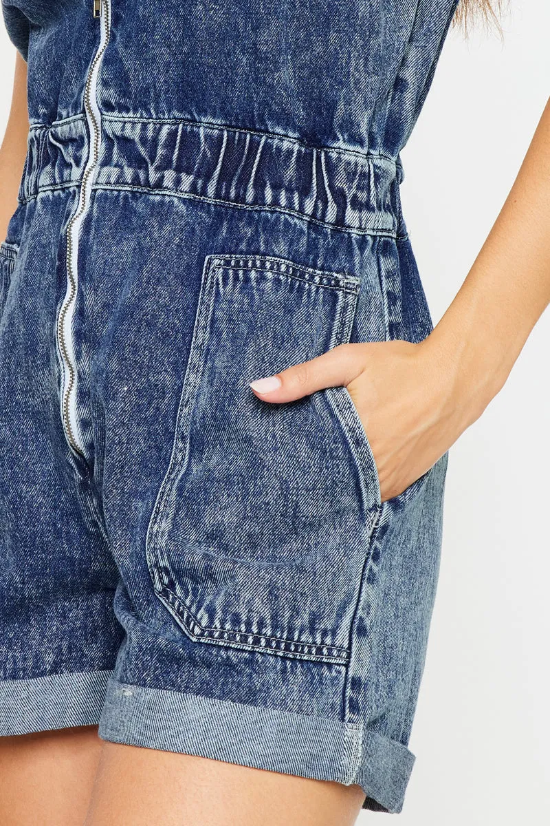Victoria Short Sleeve Romper