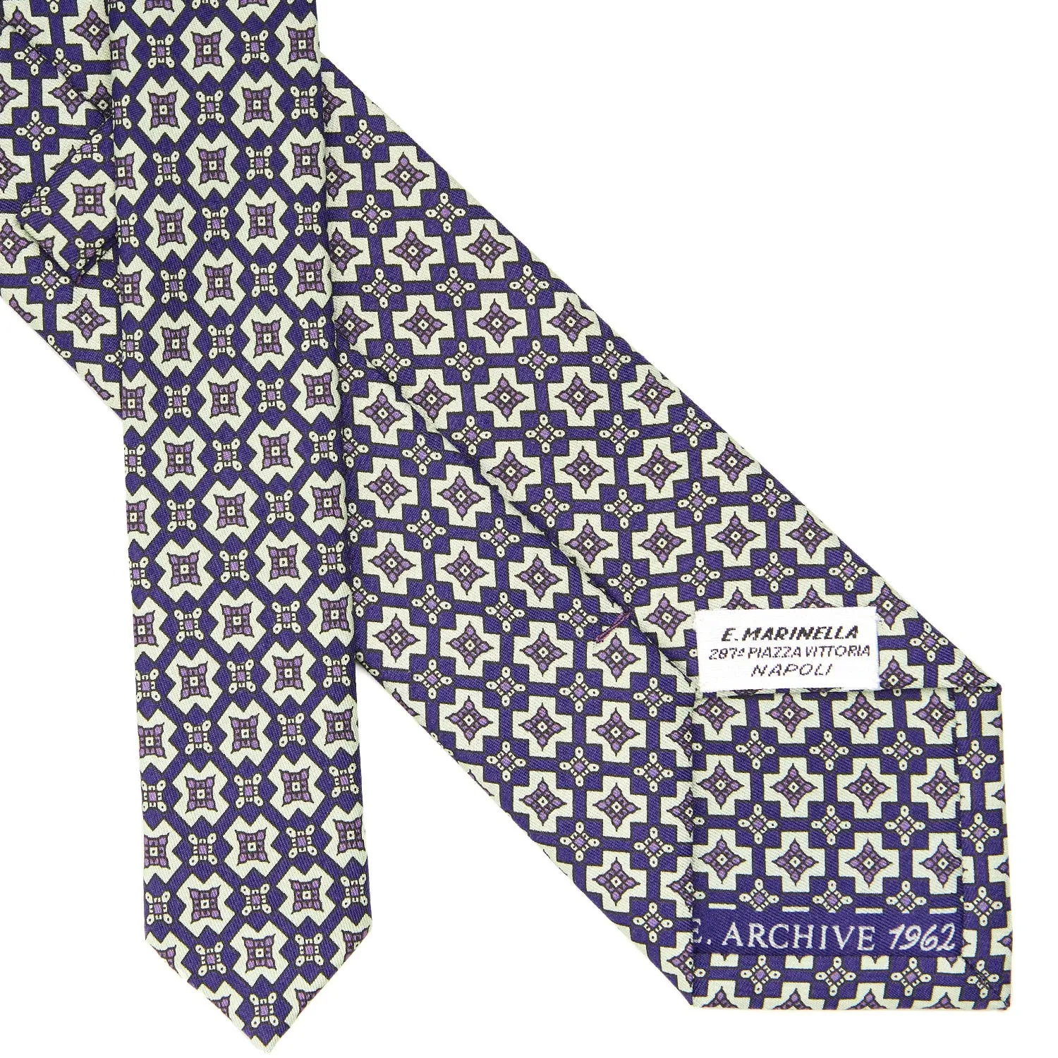 VIOLET SILK TIE