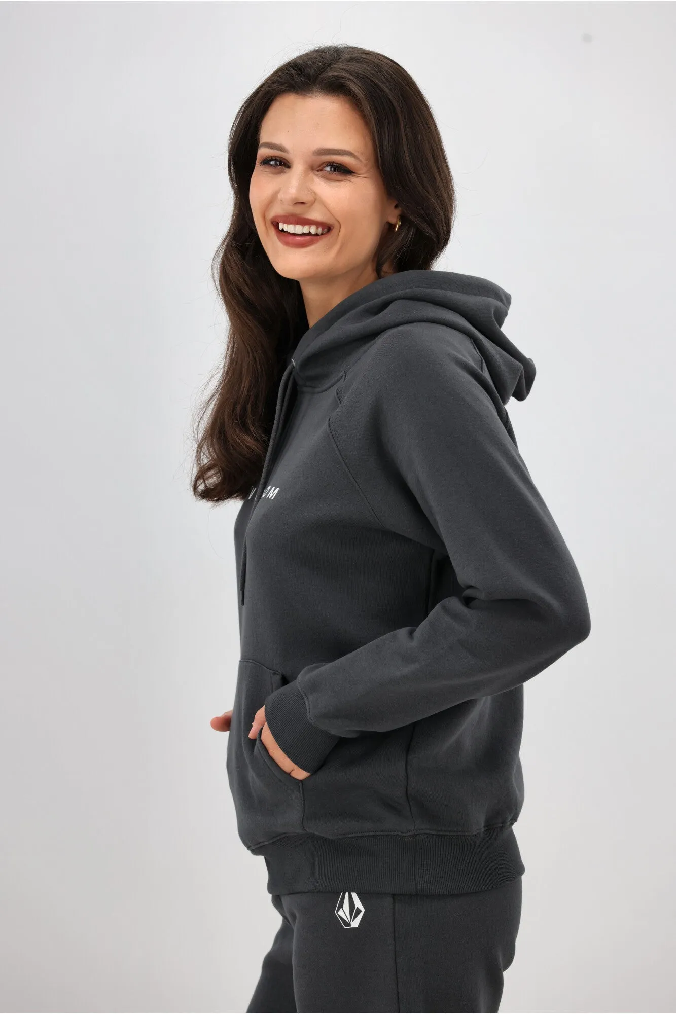 Volcom Get More Hoodie Vintage Black