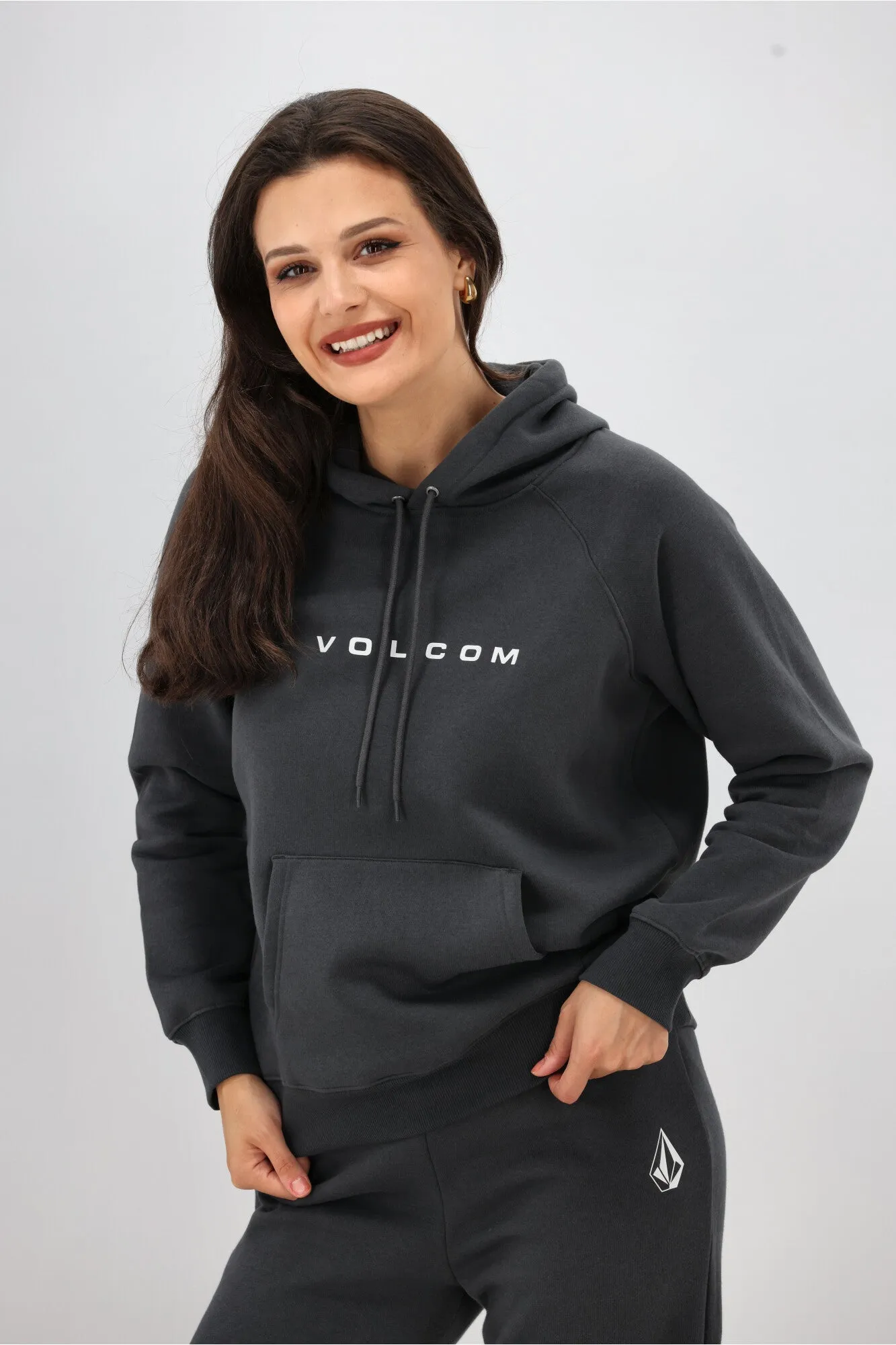 Volcom Get More Hoodie Vintage Black