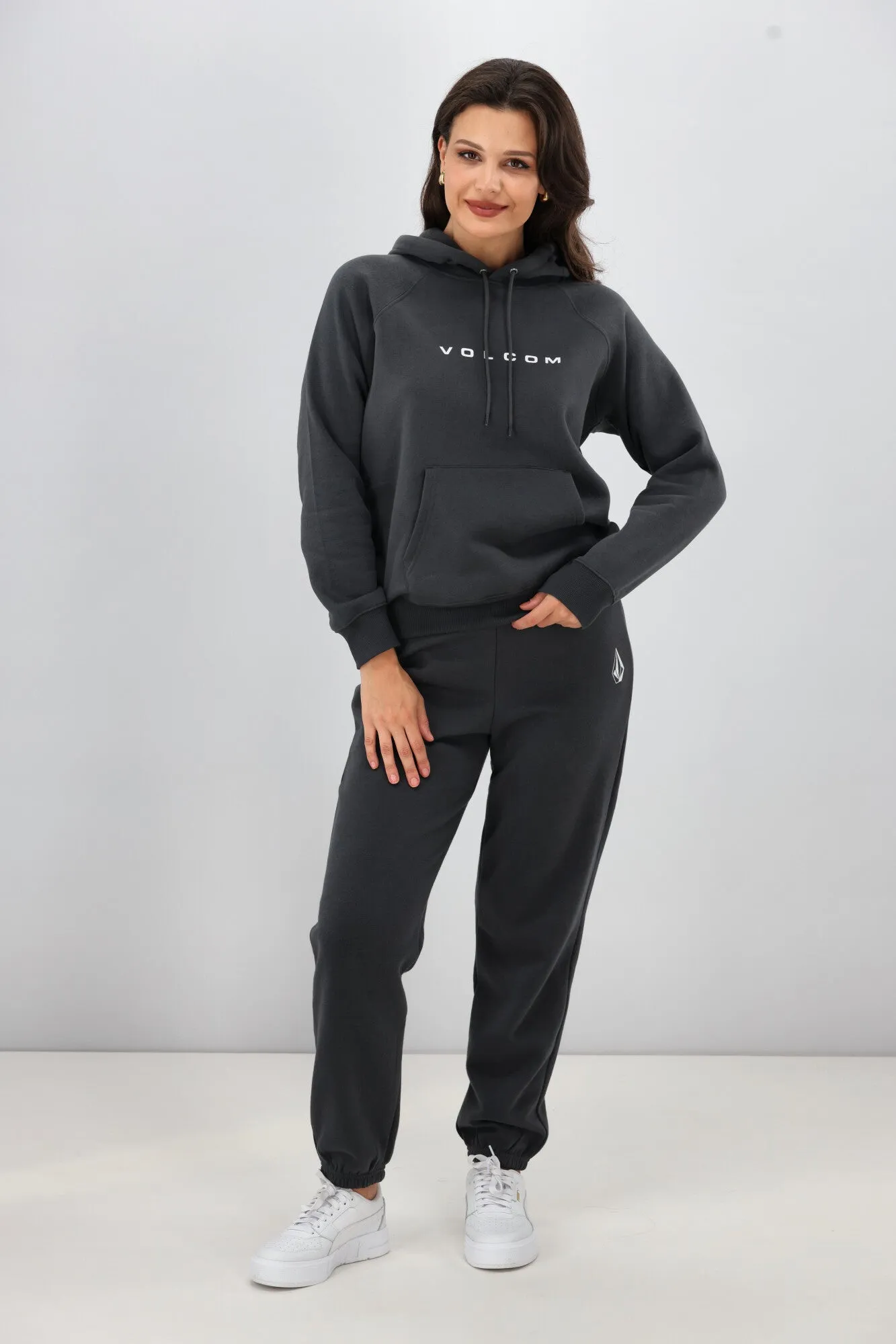 Volcom Get More Hoodie Vintage Black