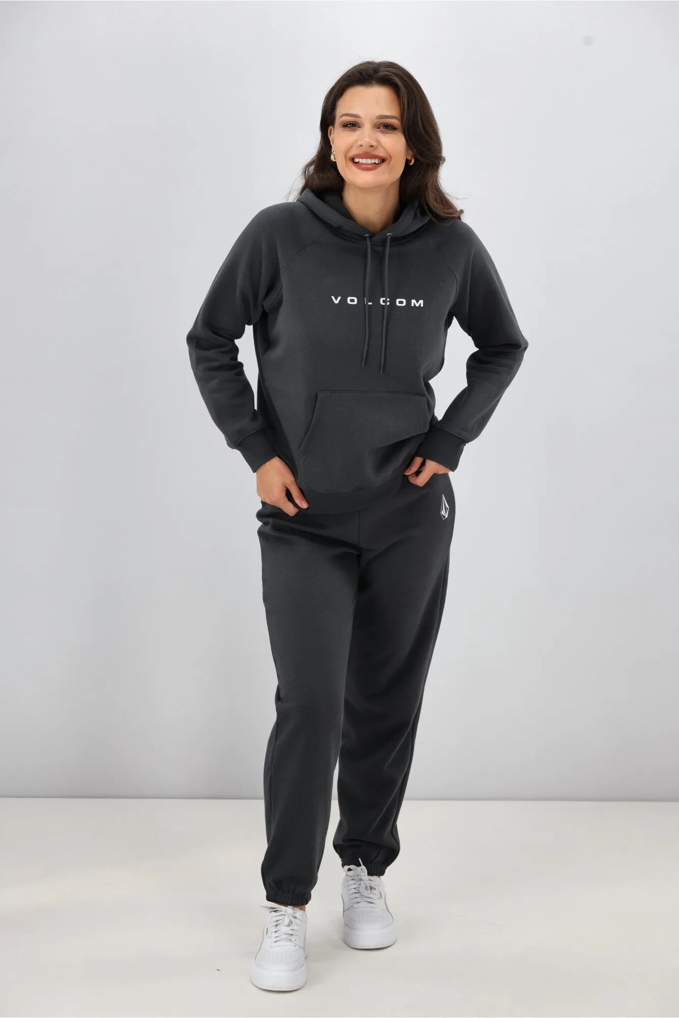 Volcom Get More Hoodie Vintage Black