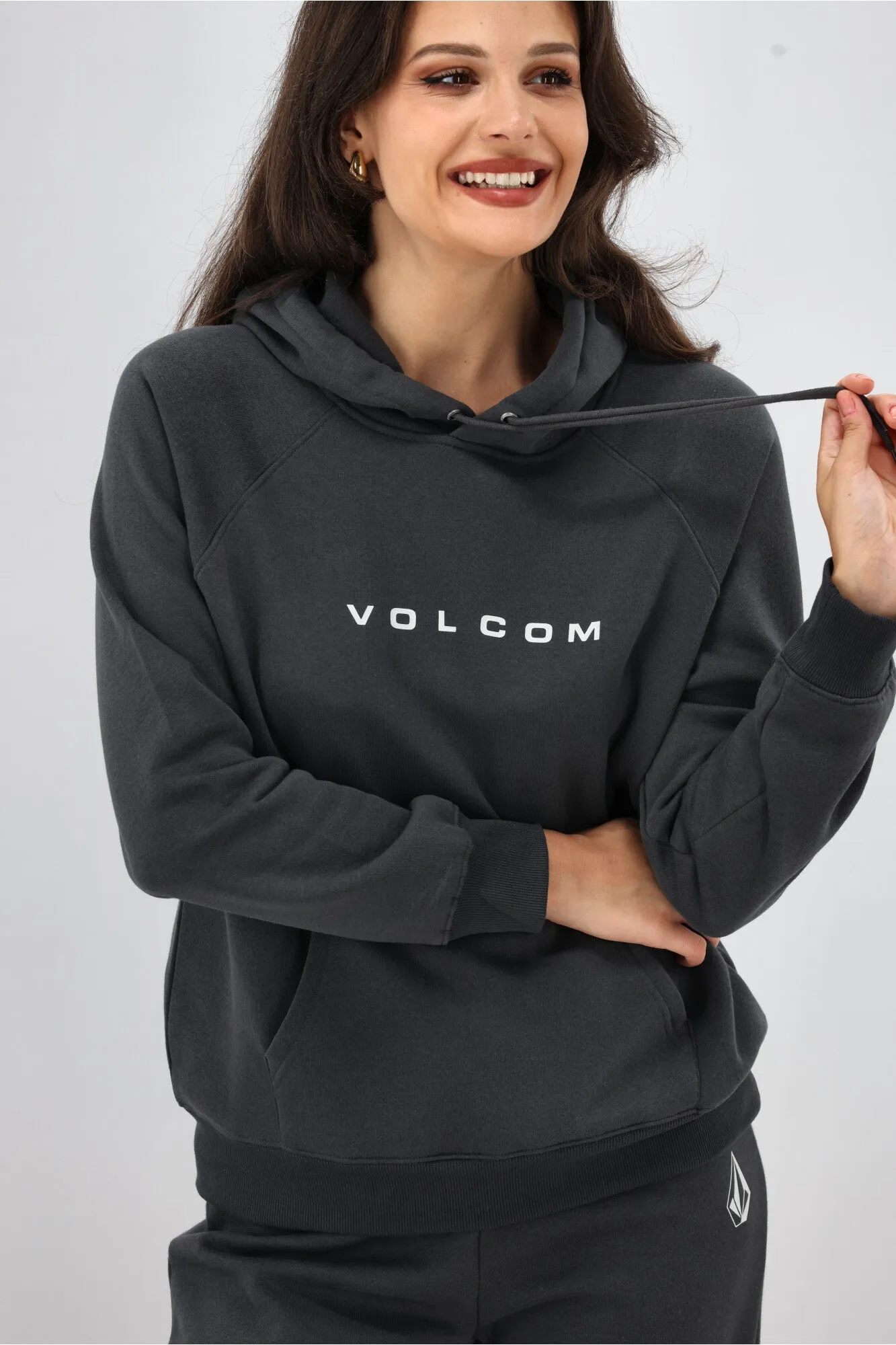 Volcom Get More Hoodie Vintage Black