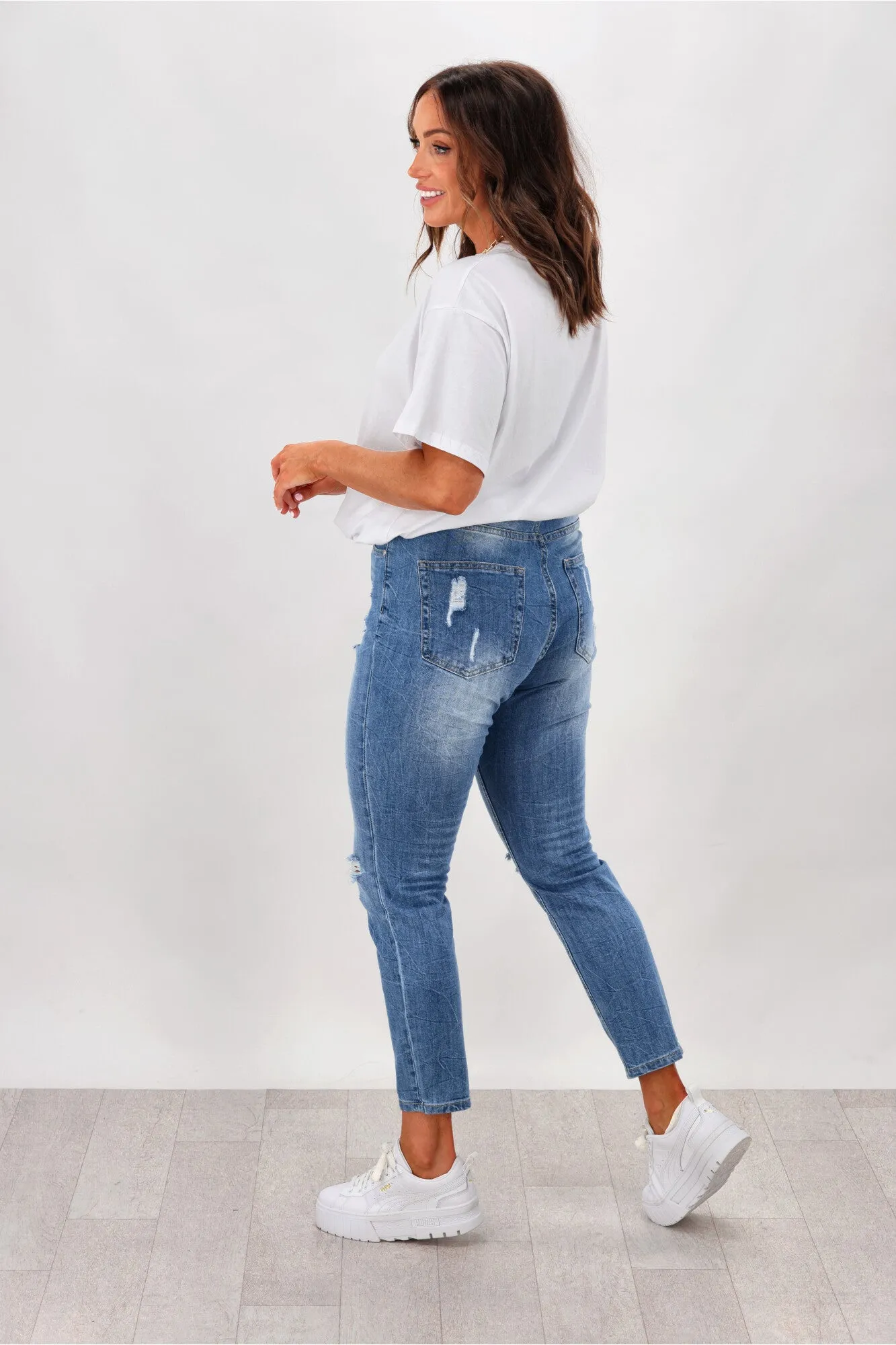 Wakee Denim Spencer Jeans Blue