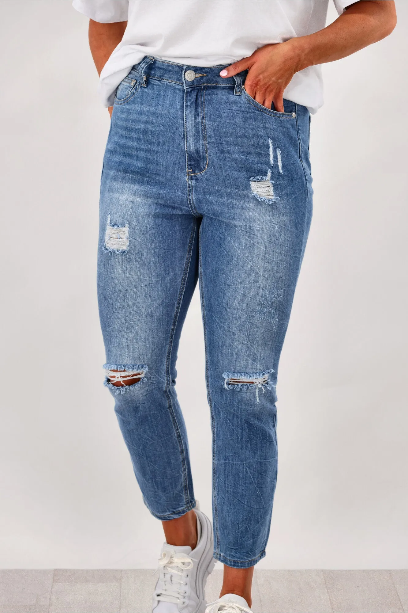 Wakee Denim Spencer Jeans Blue