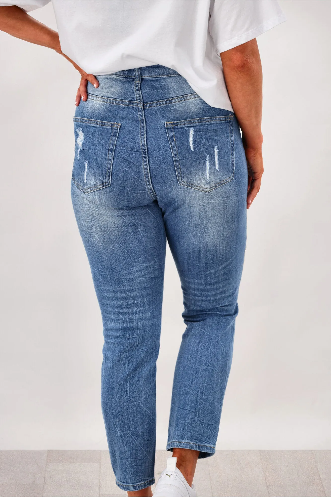 Wakee Denim Spencer Jeans Blue