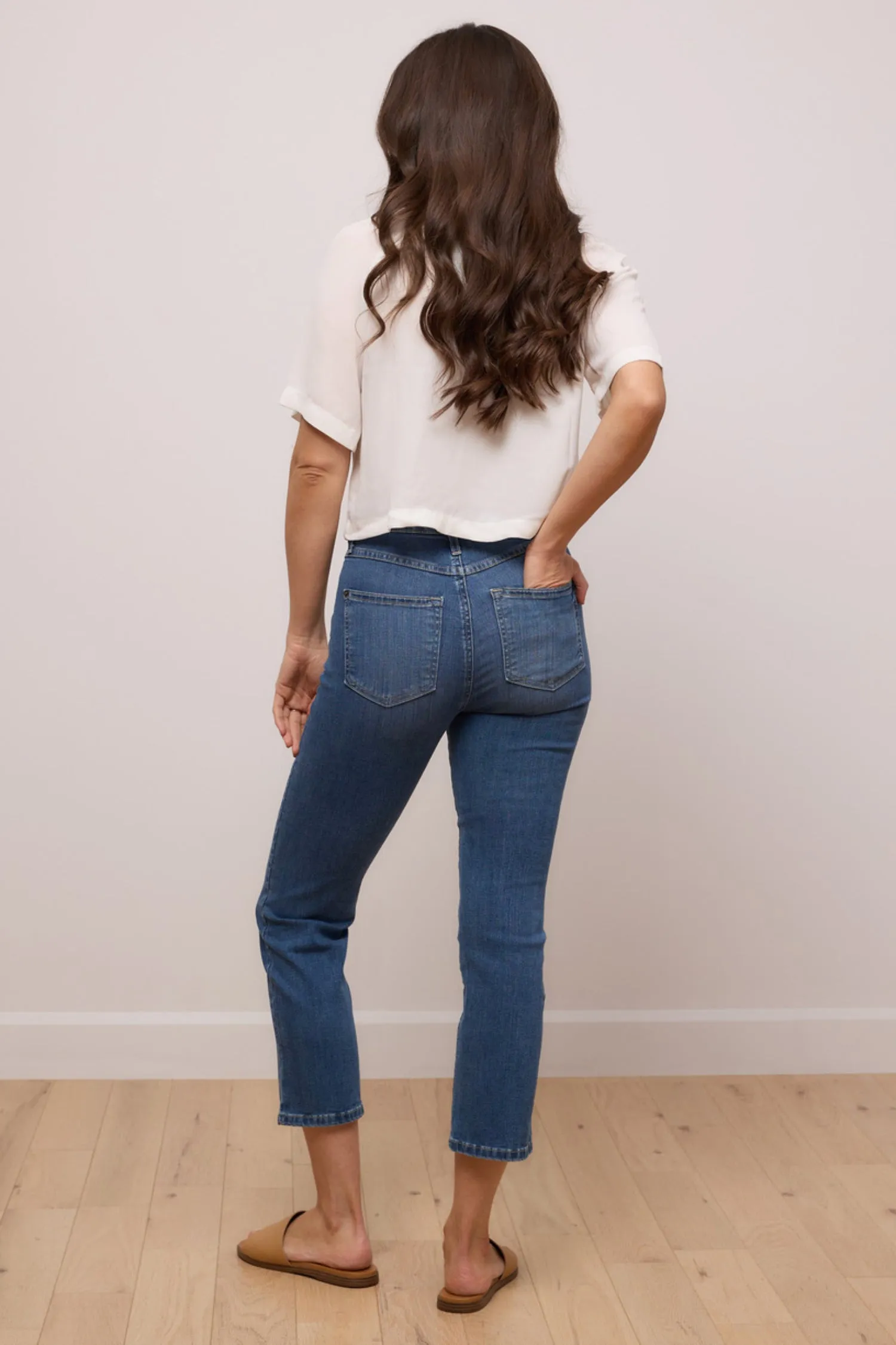 Waterfall - EMILY Slim High Rise Jeans