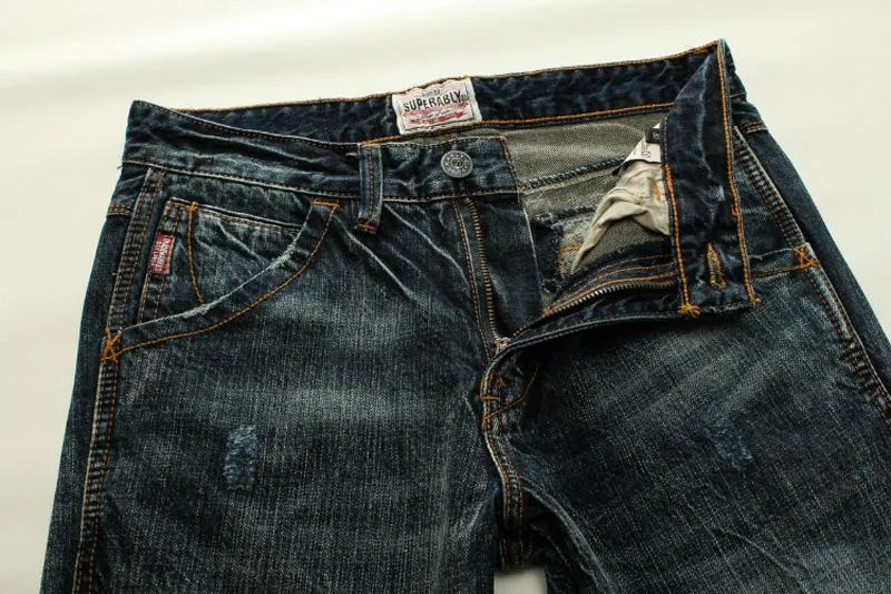 West Louis™ Brand Soft Denim Jeans